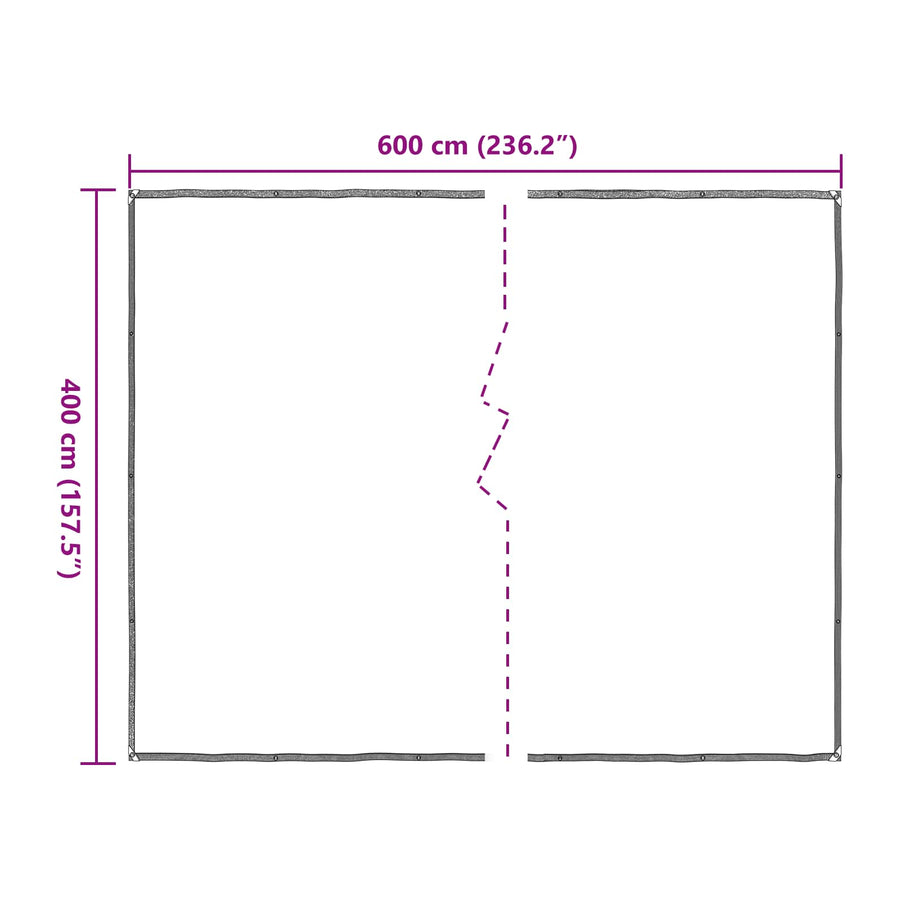 Plant Cover 4 x 6 m PE Translucent