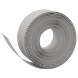 Garden Edging 25 m 20 cm PE Grey - Front View