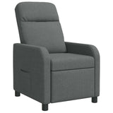 Recliner Dark Grey Fabric