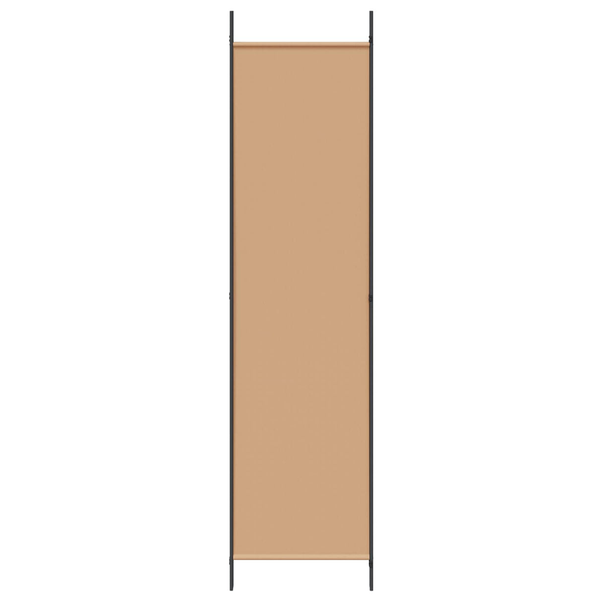 3-Panel Room Divider Beige 150 x 200 cm Fabric