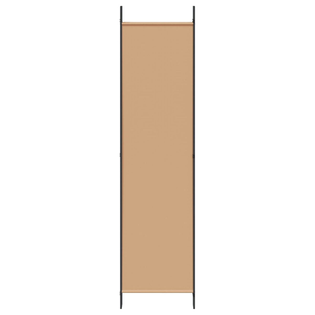 5-Panel Room Divider Beige 250 x 200 cm Fabric