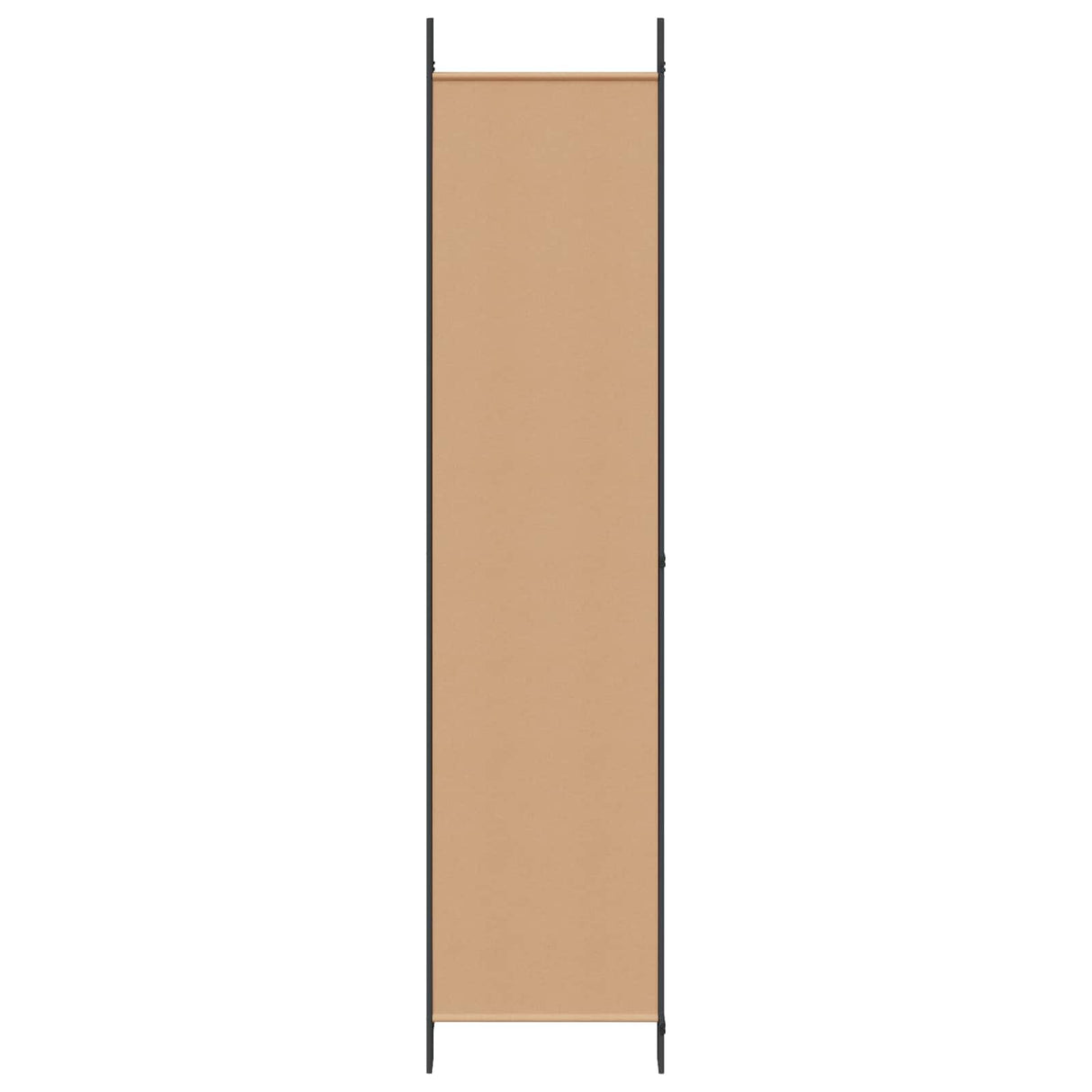 4-Panel Room Divider Beige 200 x 220 cm Fabric