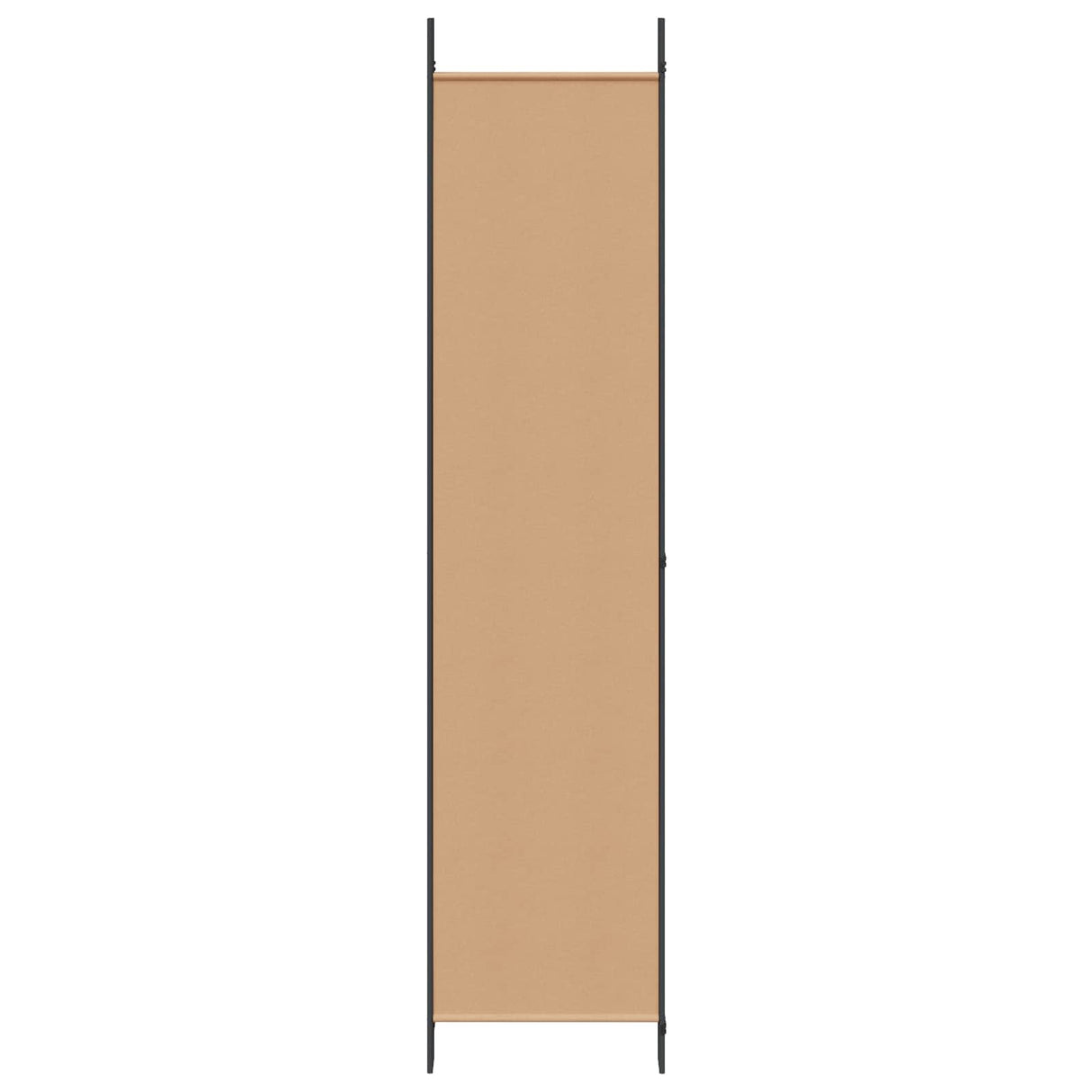 5-Panel Room Divider Beige 250 x 220 cm Fabric