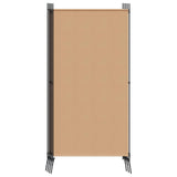 6-Panel Room Divider Beige 520 x 180 cm Fabric - 45-Degree Angle