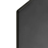 Table Top 4 pcs Black Glass - 45-Degree Angle