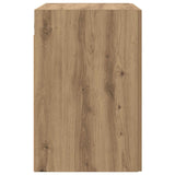 Wall Cabinet Artisan Oak 80 x 42.5 x 64 cm Engineered Wood - Rear View