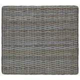 Coffee Table GENDT Natural Rattan Kubu Grey 67 x 60 x 30 cm