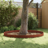 Lawn Edging 10 pcs metal - Top-Down View