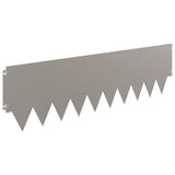 Lawn Edging 10 pcs metal - 45-Degree Angle