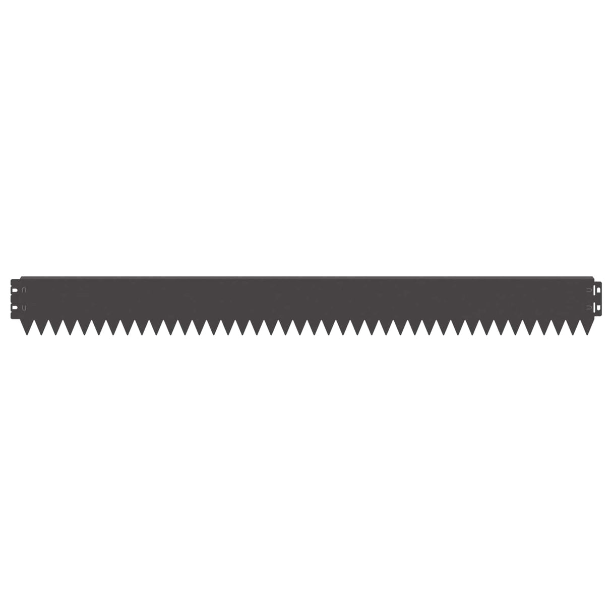 Lawn Edging 10 pcs 103 x 10 cm Steel Black