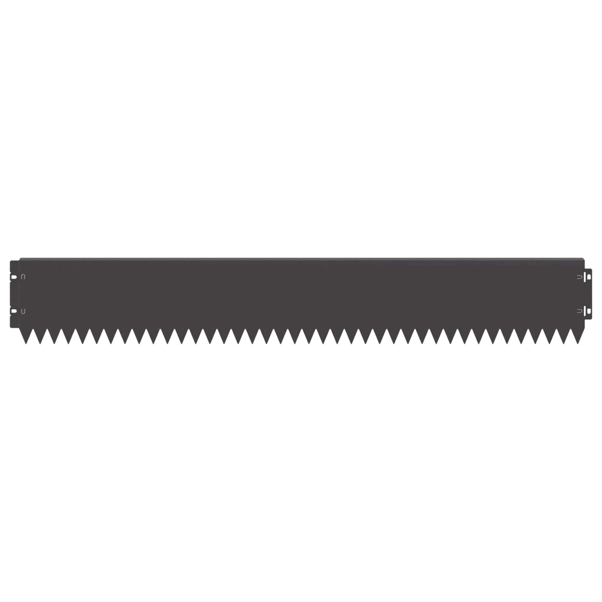 Lawn Edging 20 pcs 103 x 15 cm Steel Black