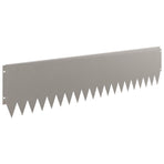 Lawn Edging 10 pcs 103 x 25 cm Steel Rusty