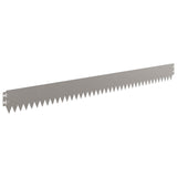Lawn Edging 10 pcs 103 x 10 cm Steel Rusty - 45-Degree Angle