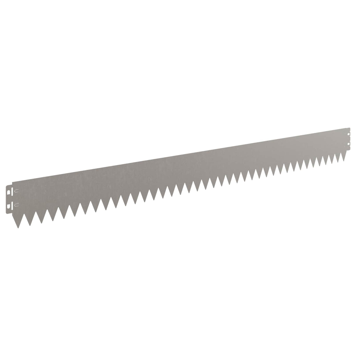 Lawn Edging 20 pcs 103 x 10 cm Steel Rusty