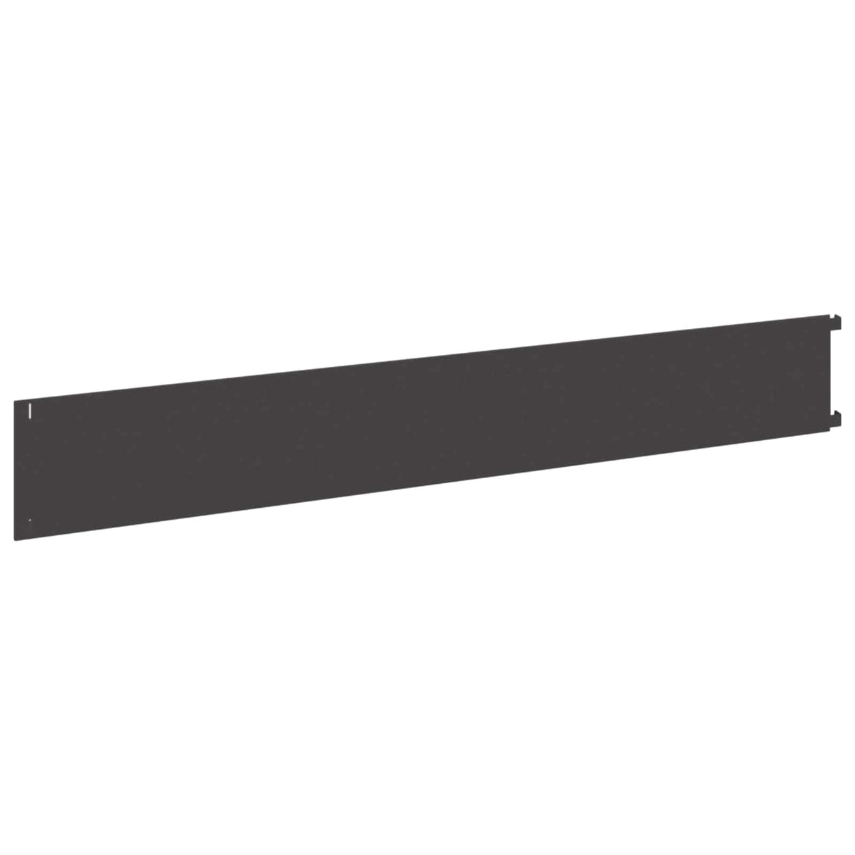 Lawn Edging 10 pcs 102 x 15 x 4 cm Steel Black