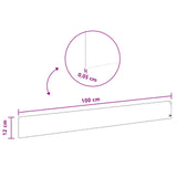 Lawn Edging 10 pcs 100 x 12 cm Steel Black - Extra Image