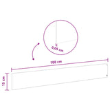 Lawn Edging 10 pcs 100 x 15 cm Steel Rusty