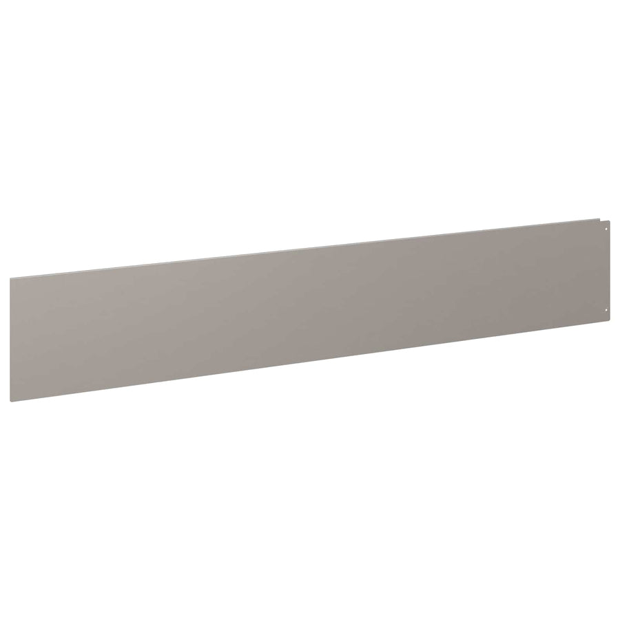 Lawn Edging 10 pcs 100 x 18 cm Steel Rusty