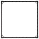 Lawn Edging 4 pcs 60 x 60 x 20 cm Steel Black