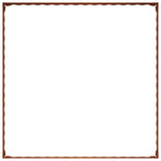 Lawn Edging 100 x 100 x 20 cm Steel Rusty