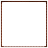 Lawn Edging 4 pcs 100 x 100 x 35 cm Steel Rusty