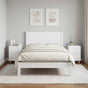 Bedside Cabinet 2 pcs White 33.5 x 34.5 x 50 cm Engineered Wood