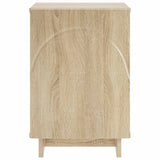 Bedside Cabinet 2 pcs Sonoma Oak 33.5 x 34.5 x 50 cm - Top-Down View