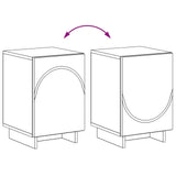 Bedside Cabinet 2 pcs Sonoma Oak 33.5 x 34.5 x 50 cm
