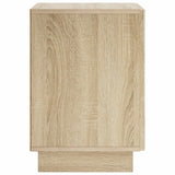 Bedside Cabinet 2 pcs Sonoma Oak 33.5 x 34.5 x 50 cm - 45-Degree Angle