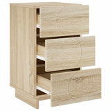 Bedside Cabinet 2 pcs Sonoma Oak 33.5 x 34.5 x 60 cm