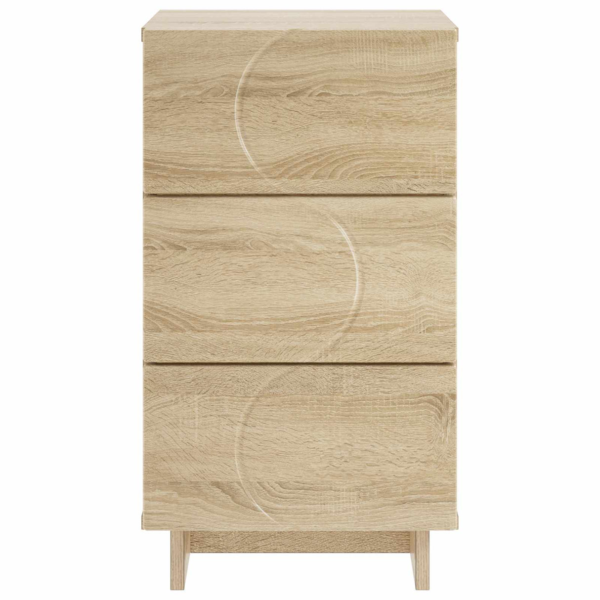 Bedside Cabinet 2 pcs Sonoma Oak 33.5 x 34.5 x 60 cm