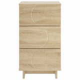 Bedside Cabinet 2 pcs Sonoma Oak 33.5 x 34.5 x 60 cm