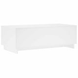 Coffee Table White 102 x 50.5 x 35 cm Engineered Wood