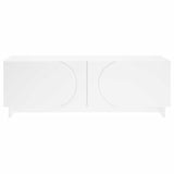 Coffee Table White 102 x 50.5 x 35 cm Engineered Wood