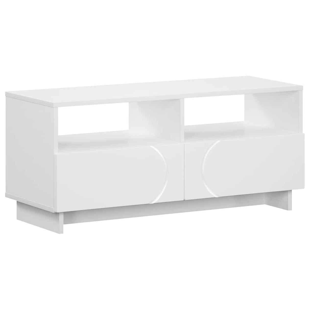 TV Stand 90 x 34.5 x 40 cm White Engineered Wood