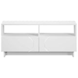 TV Stand 90 x 34.5 x 40 cm White Engineered Wood