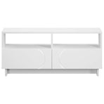 TV Stand 90 x 34.5 x 40 cm White Engineered Wood
