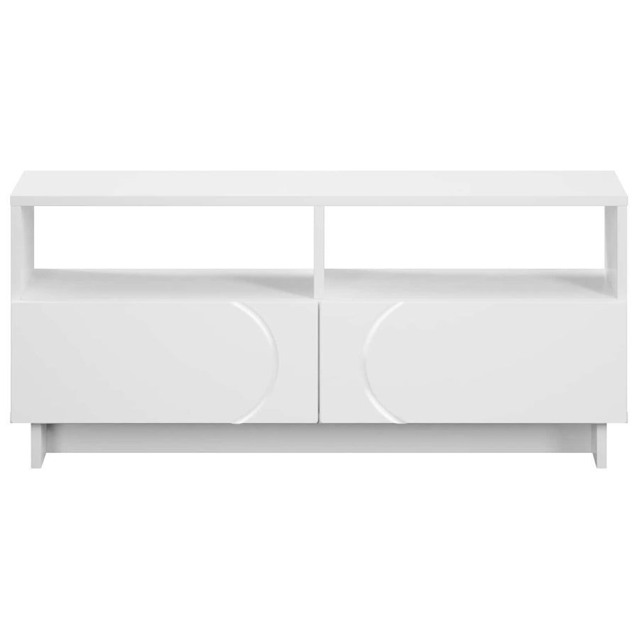 TV Stand 90 x 34.5 x 40 cm White Engineered Wood