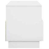 TV Stand 90 x 34.5 x 40 cm White Engineered Wood
