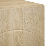 TV Stand 90 x 34.5 x 40 cm Sonoma Oak Engineered Wood - Close-Up Angle