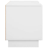 TV Stand 140 x 34.5 x 40 cm White Engineered Wood