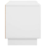 TV Stand 140 x 34.5 x 40 cm White Engineered Wood