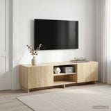 TV Stand 140 x 34.5 x 40 cm Sonoma Oak Engineered Wood