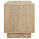TV Stand 140 x 34.5 x 40 cm Sonoma Oak Engineered Wood