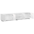 TV Stand 180 x 34.5 x 40 cm White Engineered Wood