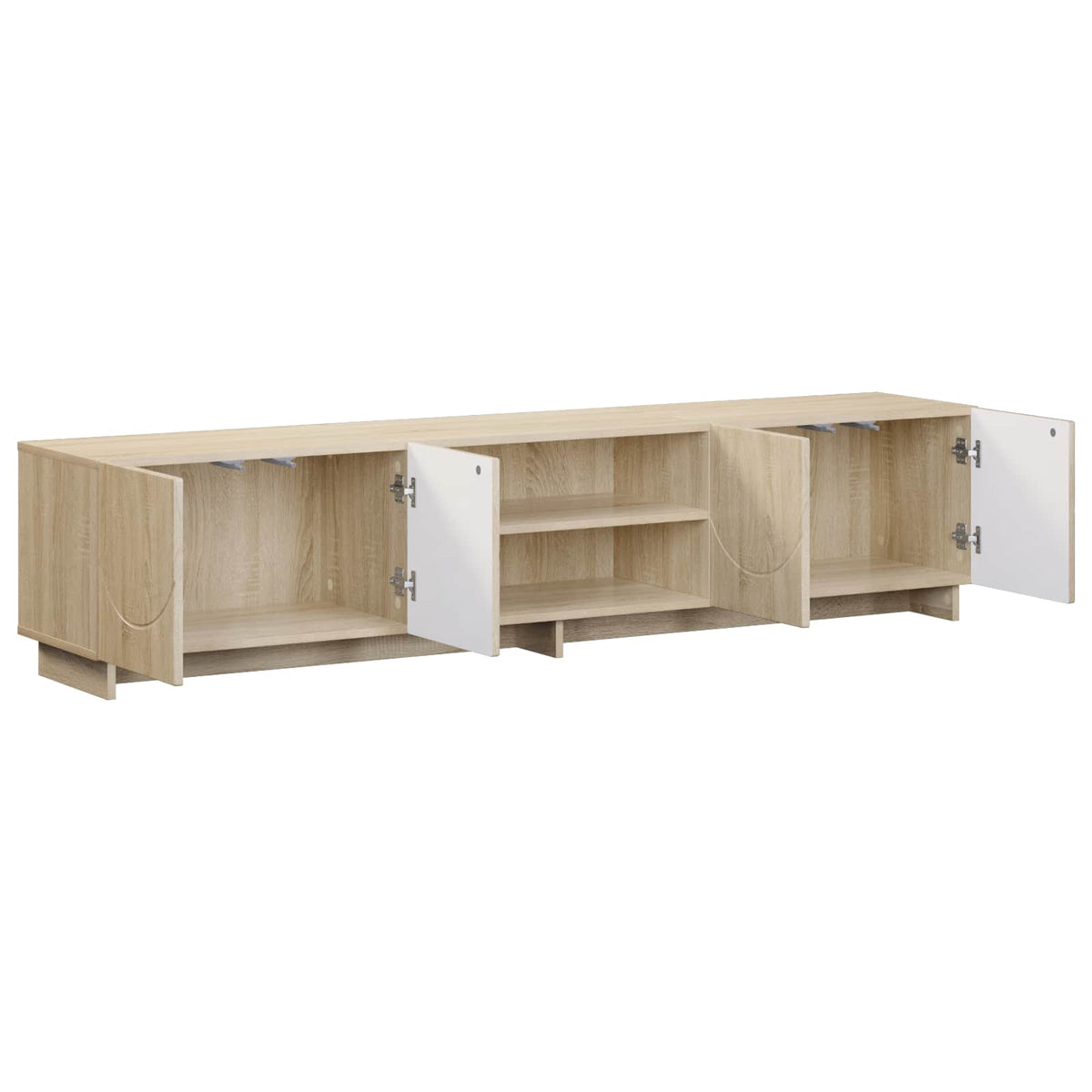 TV Stand 180 x 34.5 x 40 cm Sonoma Oak Engineered Wood