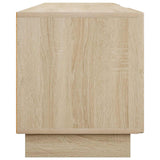 TV Stand 180 x 34.5 x 40 cm Sonoma Oak Engineered Wood - 45-Degree Angle