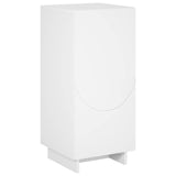 Sideboard White 33.5 x 34.5 x 75 cm Engineered Wood - Front View