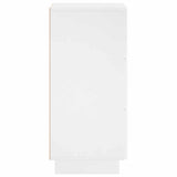 Sideboard White 33.5 x 34.5 x 75 cm Engineered Wood