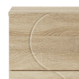 Sideboard Sonoma Oak 33.5 x 34.5 x 75 cm Engineered Wood